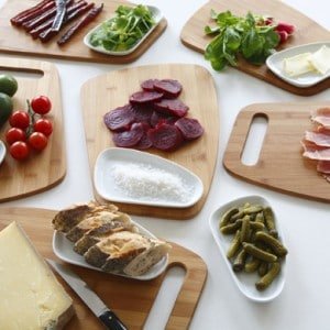 Assiette design : L'assiette-planche tapas by Emmanuel GALLINA