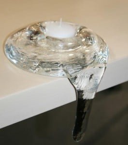 Bougeoir design - Le photophore Icedrop