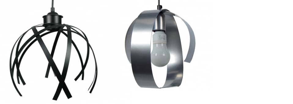 Lustre moderne - 2 suspensions design en métal à petit prix