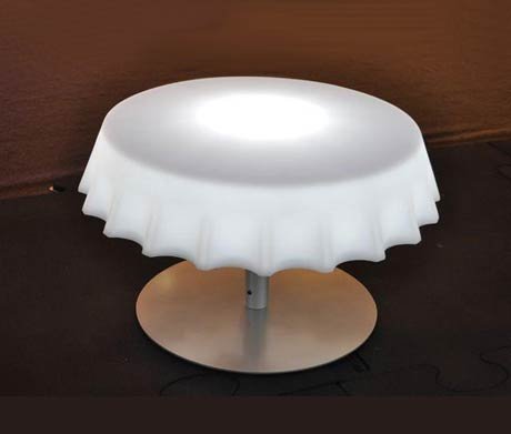 table basse capsule lumineuse Fizz Gianni Arnaudo