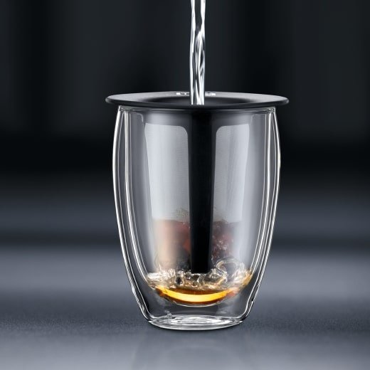 Tea for one verre infuseur à thé 