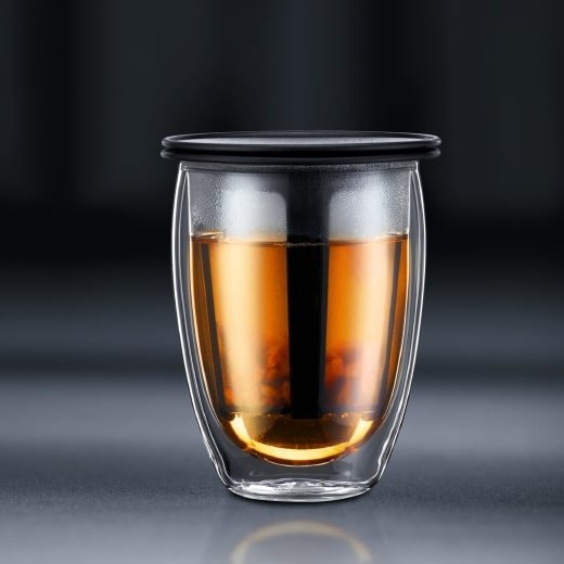 Tea for one verre infuseur à thé 