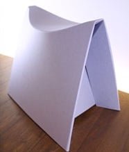 La chaise en carton Papercraft 
