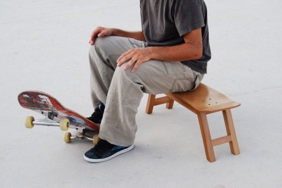 Banc design - Le banc Skate Nollie Flip Banc design - Le banc Skate Nollie Flip