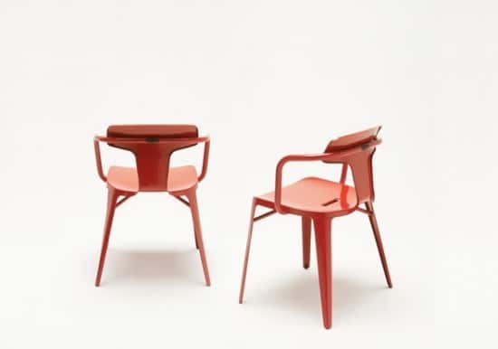 chaise design T14 Tolix Patrick Norguet
