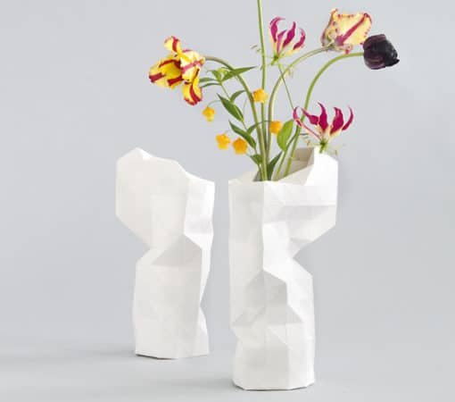 Vase Design - Le Paper Vase Cover by Pepe Heykoop