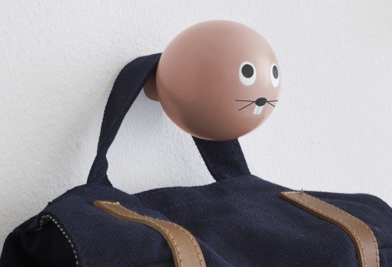 Paterne design - Les patères animalières by Trin Andersen