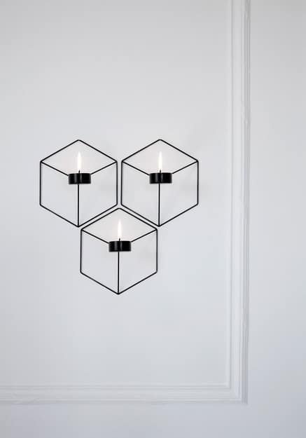 Bougeoir design - Le bougeoir mural POV by Menu