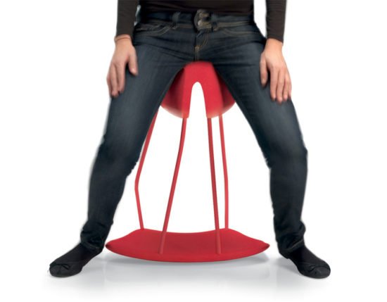 Tabouret design Dinamica de Riccardo Blumer