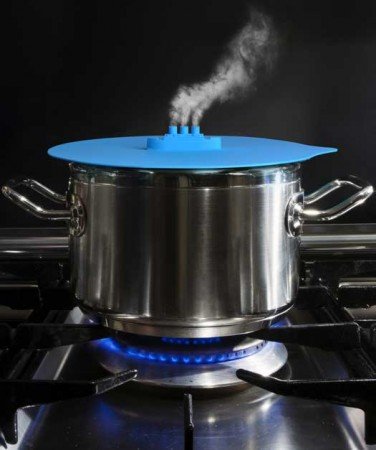 couvercle de casserole bateau à vapeur