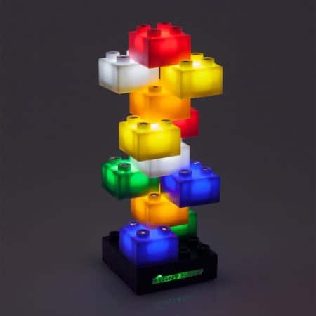 Déco Lego blocs de lumière façon Lego