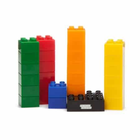 Déco Lego blocs de lumière façon Lego
