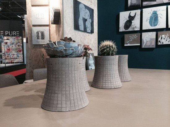 pot de fleur Nuclear Plant Bertrand Jayr