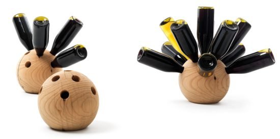 Porte-bouteilles design Winebowl Cory Grosser