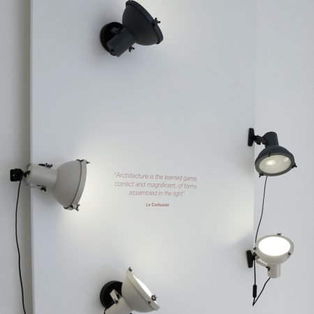 L'applique design Projecteur 165 Clip by le Corbusier