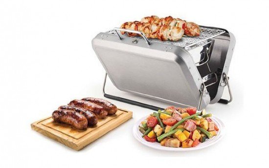 Barbecue portable Suitcase by Kikkerland