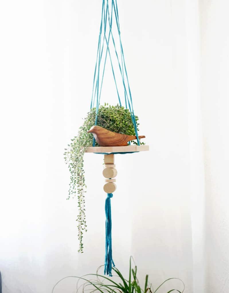 Étagères design - La suspension/étagère pour plantes Trapilho 1