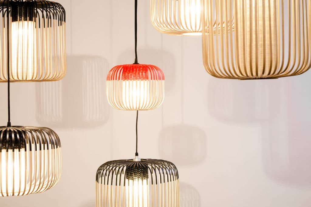 Lustre pas cher - Le lustre Bamboo Light by Arik Levy