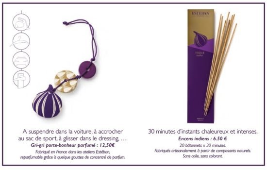 Figue Noire parfum d'ambiance Estéban 