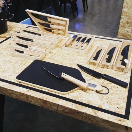 Cookut planche à découpé couteaux Eve
