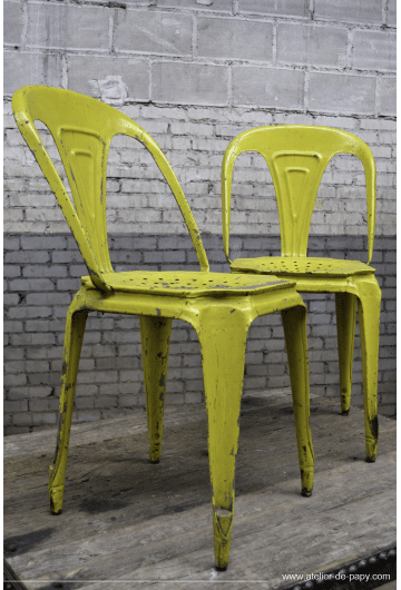 déco industrielle chaises de bistrot Multipl's