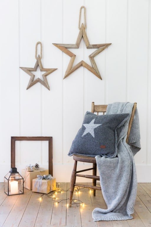 Le salon la pièce idéale pour une déco de Noël Alpine