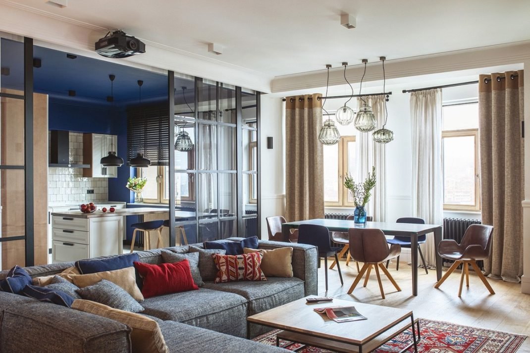 Une décoration classique et intemporelle pour ce bel appartement ukrainien décoration classique et intemporelle