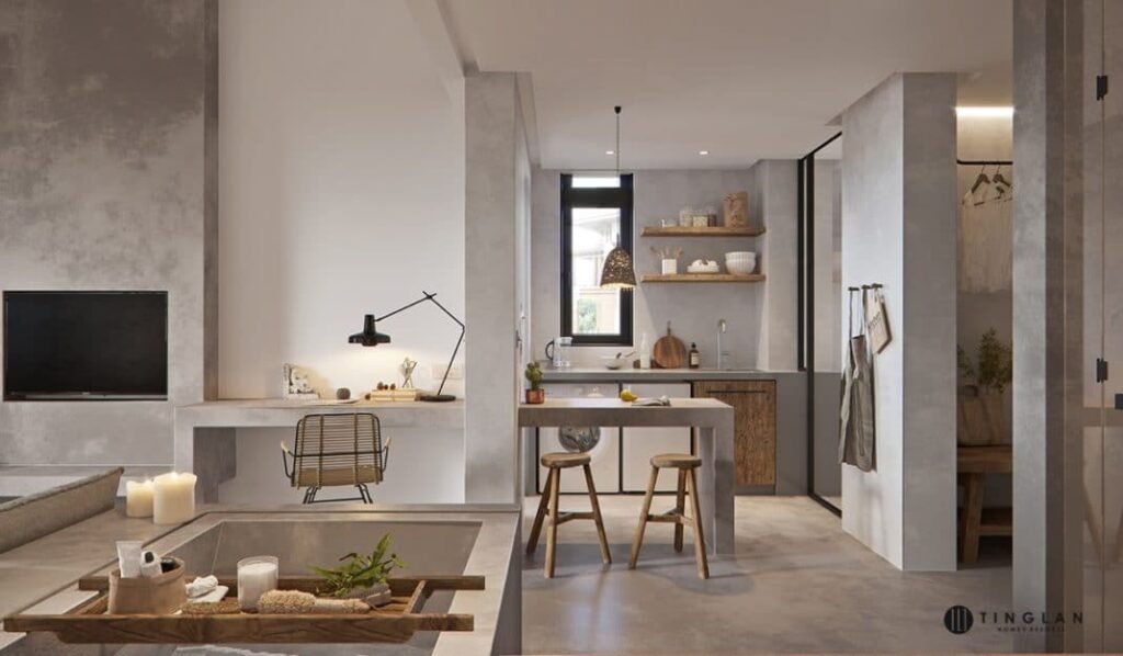 Le coin salle de bain