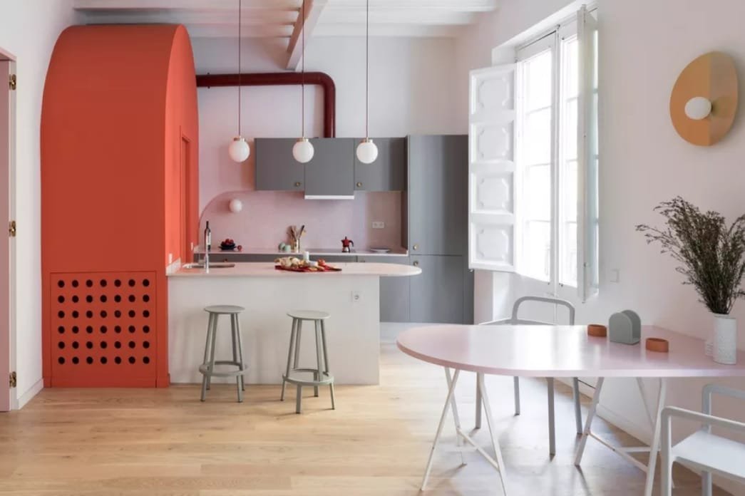 Une rénovation d'appartement étonnante