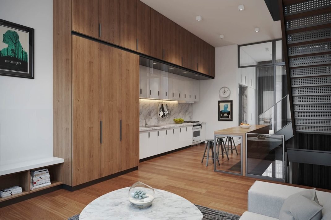 50 merveilleuses cuisines agencées sur un mur 