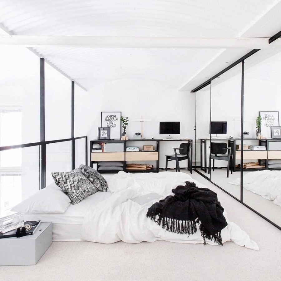 Agencement des miroirs