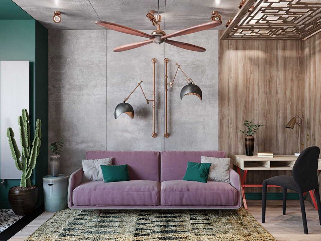 Dingue de cette décoration industrielle aux accents marocains