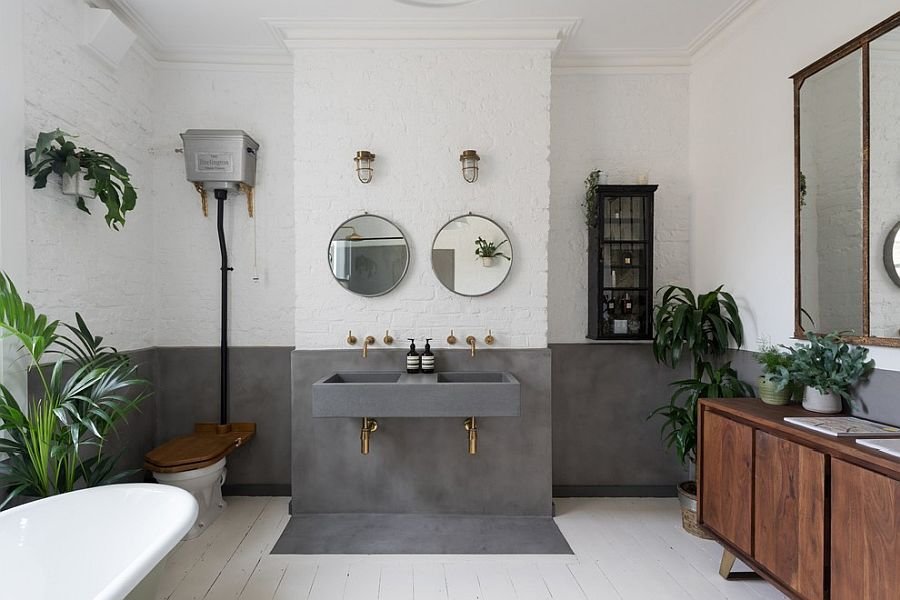 Ajouter du béton à votre salle de bain