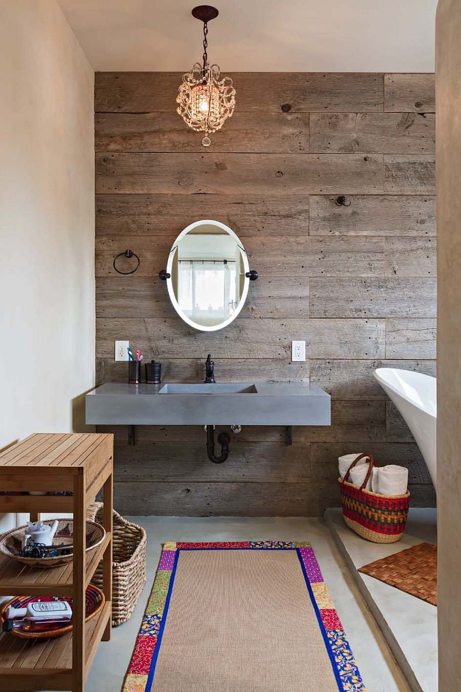Ajouter du béton à votre salle de bain