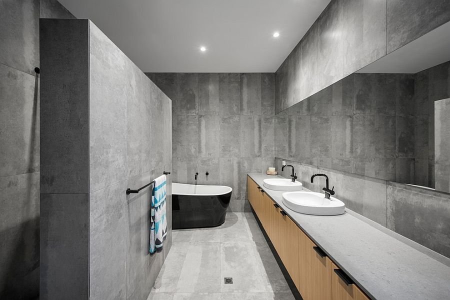 Ajouter du béton à votre salle de bain