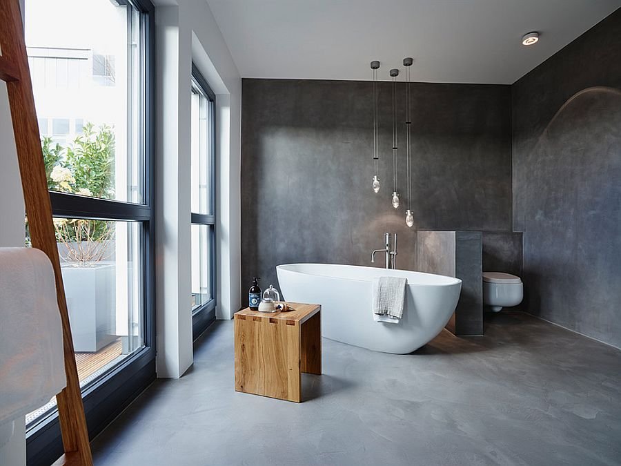 Ajouter du béton à votre salle de bain