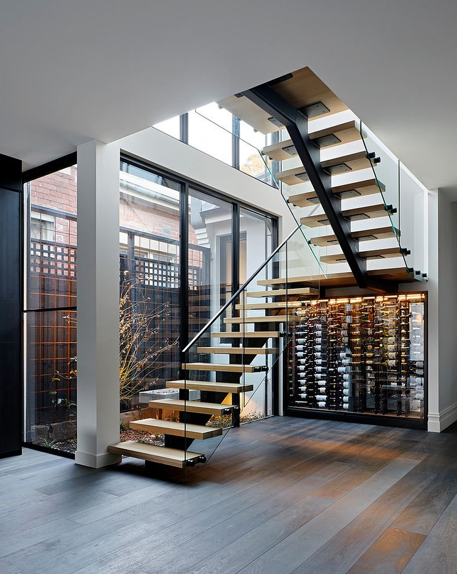 Aménager son escalier pour créer des rangements 