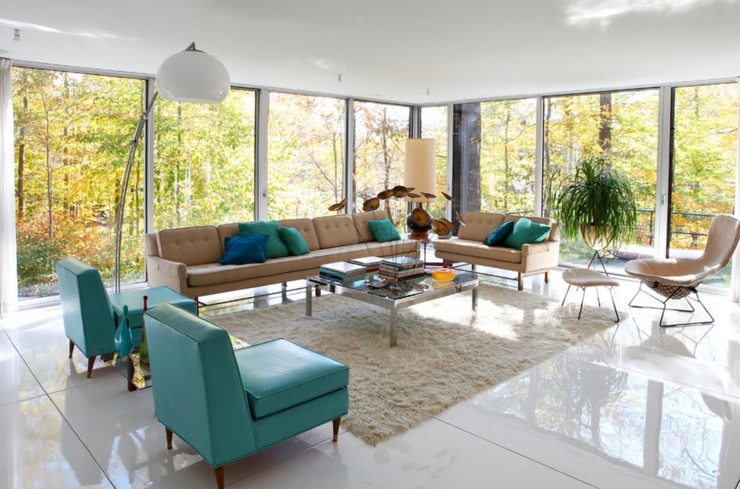 Décorer un espace ouvert les chaises d'appoint