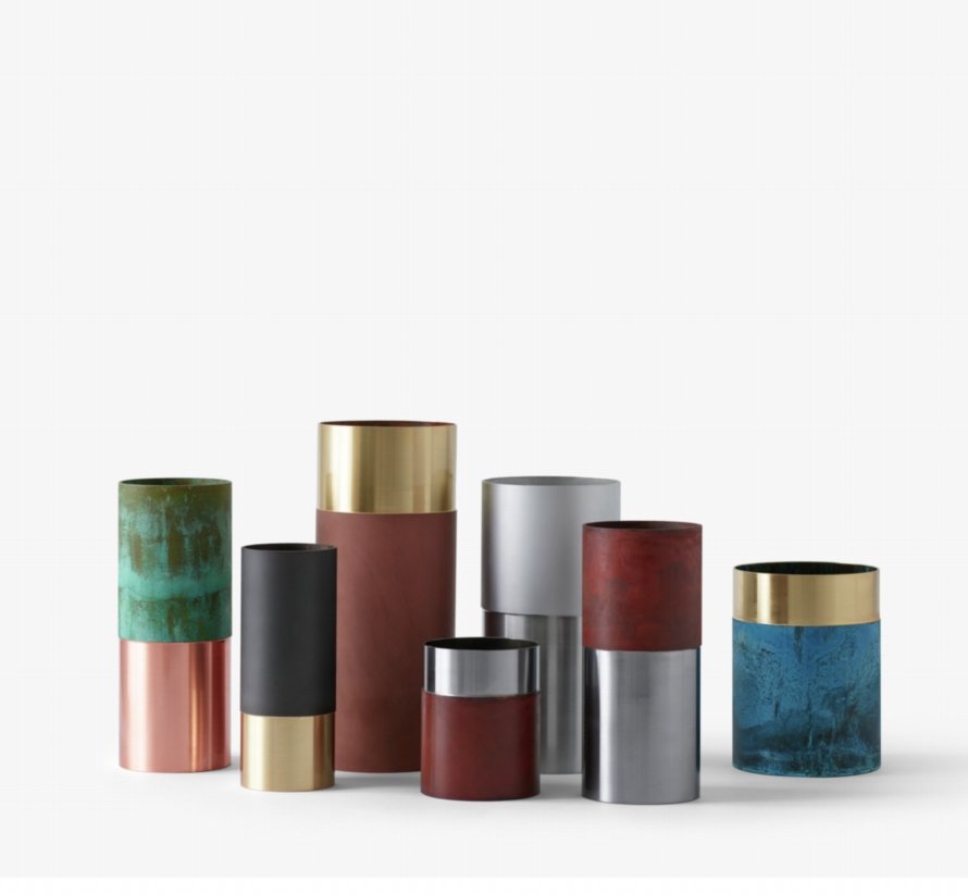 Objets déco tendances en métal vase