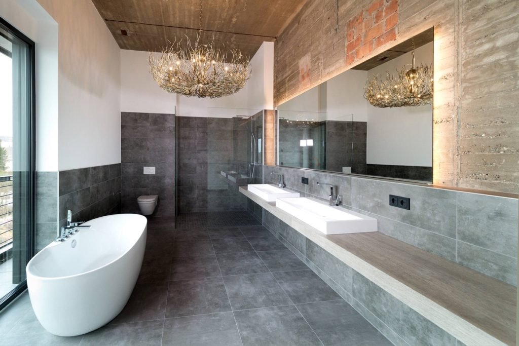 salles de bains de style industriel 40