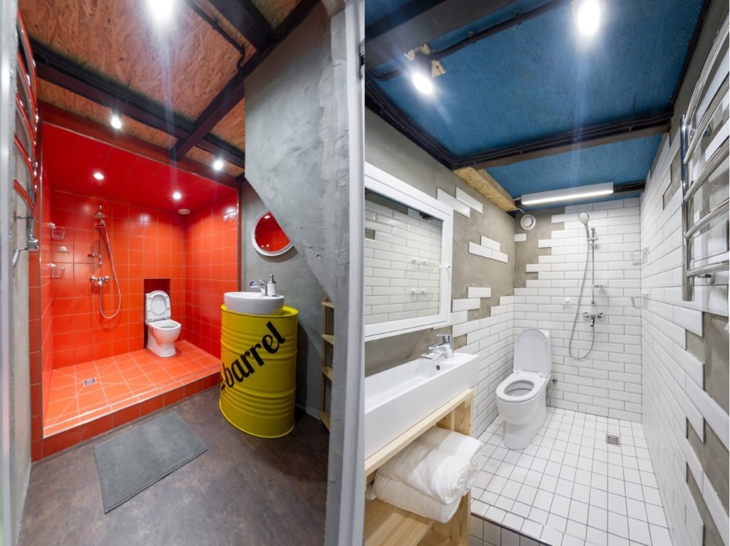 salles de bains de style industriel 45