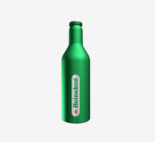 bouteille Heineken en aluminium