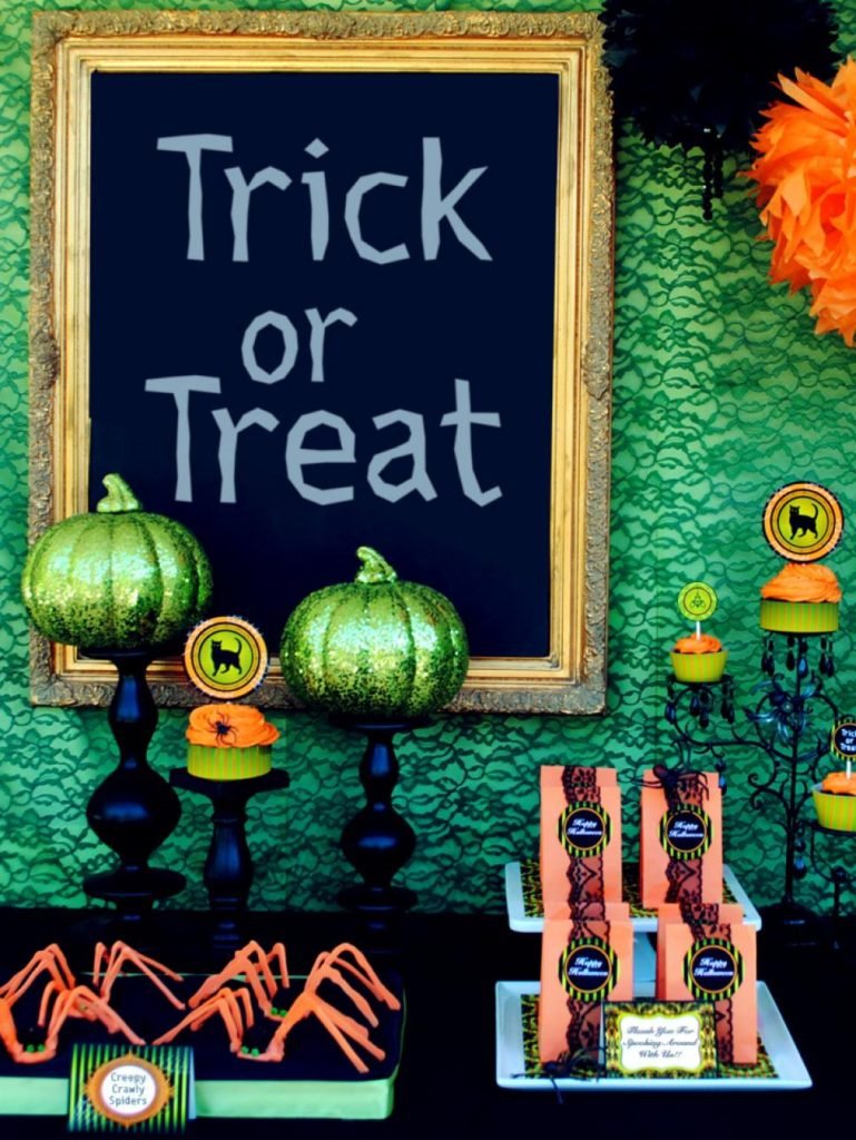 idées de décoration de table d’Halloween 1