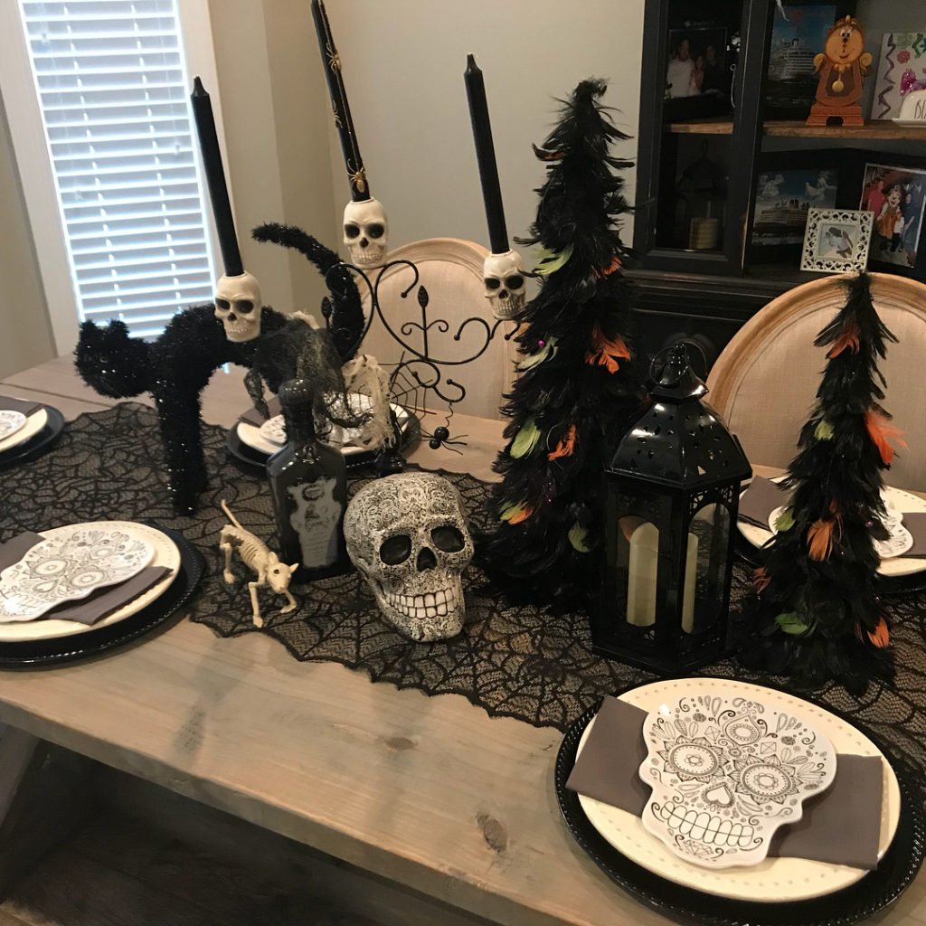 idées de décoration de table d’Halloween 3