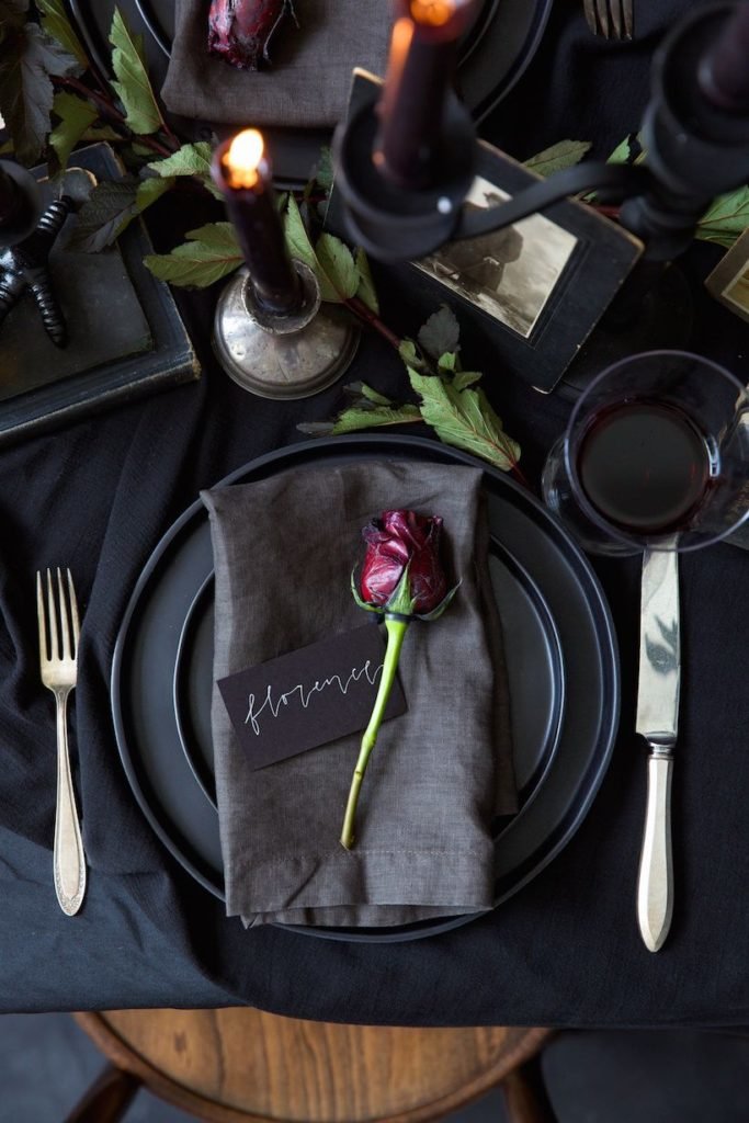 idées de décoration de table d’Halloween 7