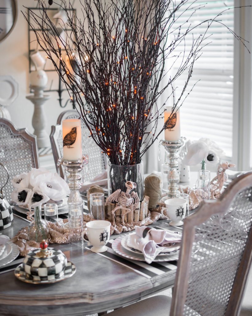 idées de décoration de table d’Halloween 9