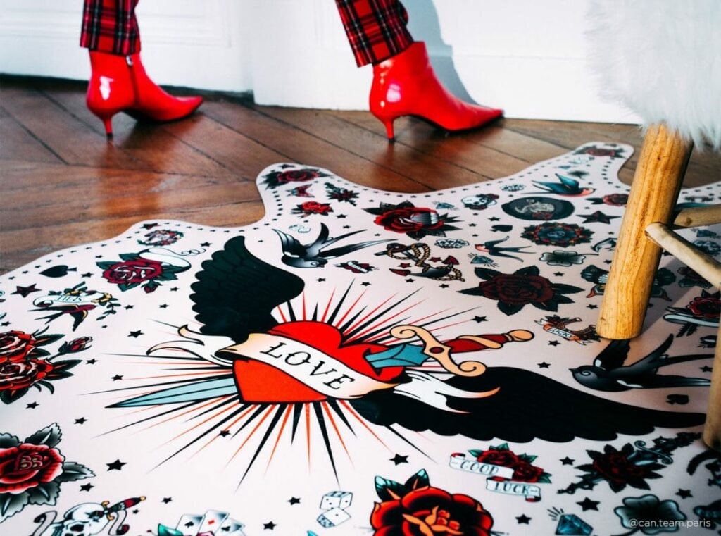 tapis Tatoo Pôdevache 4