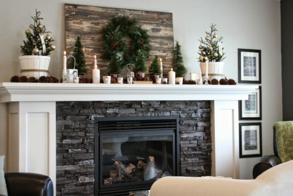 Décorer sa cheminée à Noël un style raffiné et simple Décorer sa cheminée à Noël un style raffiné et simple