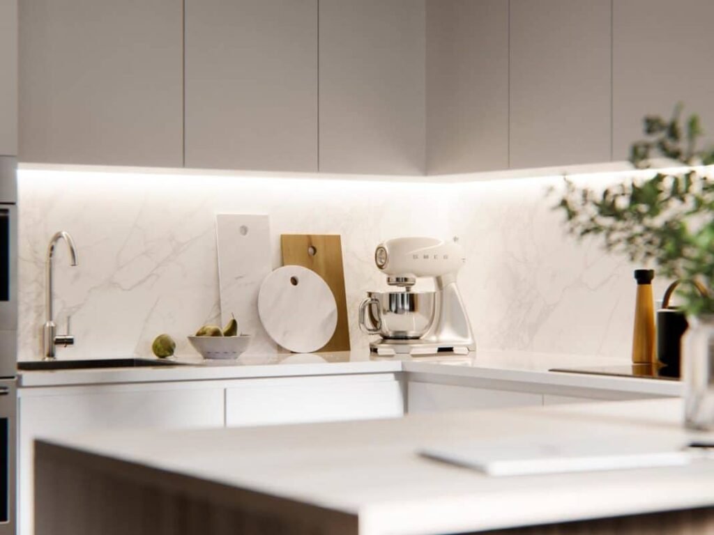Un style glamour moderne sophistiqué imaginée par le studio Vizline