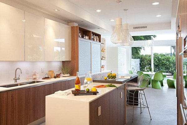 Décorer sa maison avec des meubles laqués cuisine 